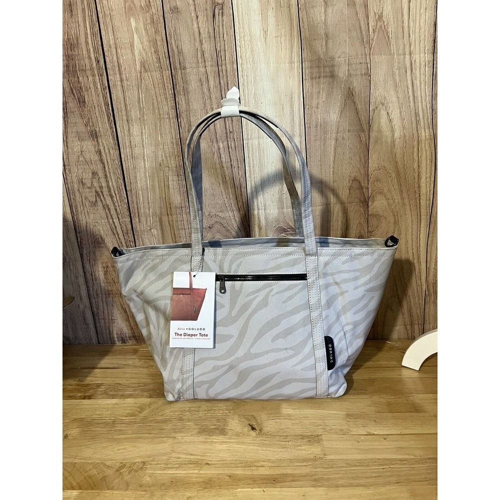 Colugo Bellas Diaper Tote Bag Light Tan